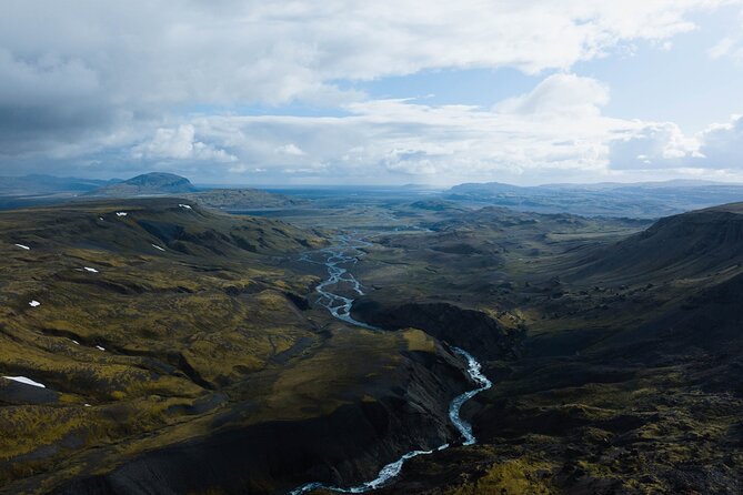 Landmannalaugar Hike & the Valley of Tears from RVK & Selfoss - Hjalparfoss and the Valley of Tears: waterfall time at the end of the day