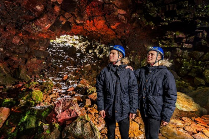 Lava Tunnel Tour Including Transfers from Reykjavik - The light effects: mineral color, entrance sunbeams, and staged darkness