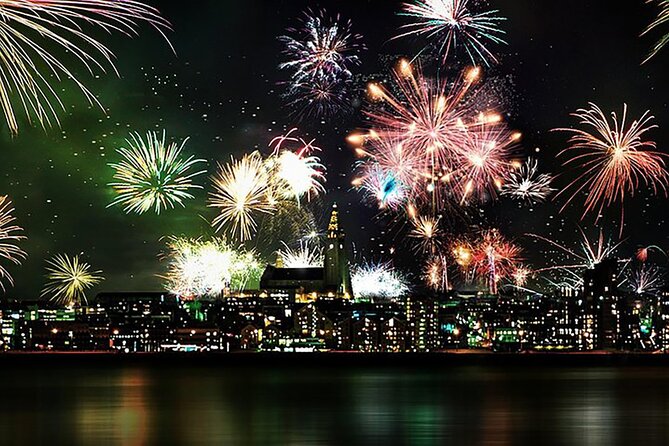 New Years Fireworks by Boat from Reykjavik - The 360-degree fireworks view from the water
