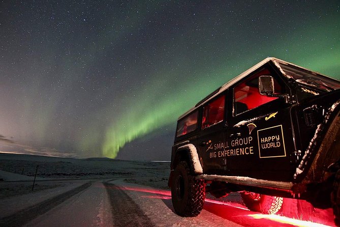 Northern Lights and Stargazing Small-Group Tour with Local Guide - Pickup ride and modified superjeeps: comfort with a reality check