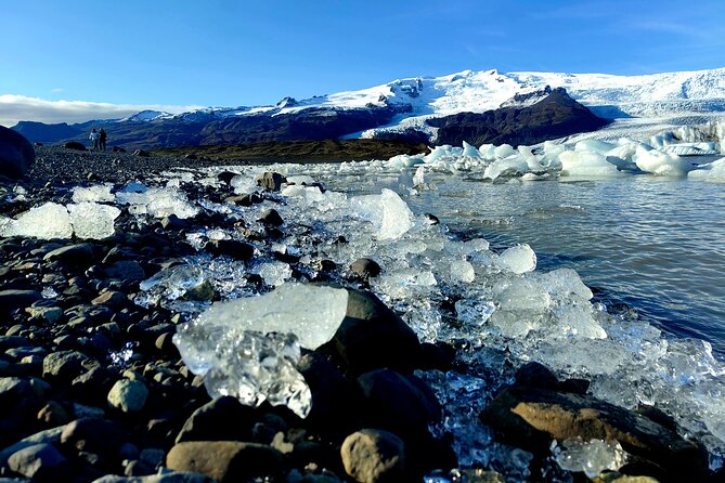 One-Day Tour: Private South Coast with Diamond Beach Adventure - Diamond Beach, icebergs on black sand (admission included)