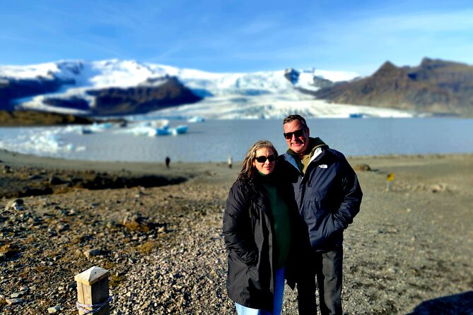 One-Day Tour: Private South Coast with Diamond Beach Adventure - Jökulsárlón glacier lagoon, the final dramatic stop (free)