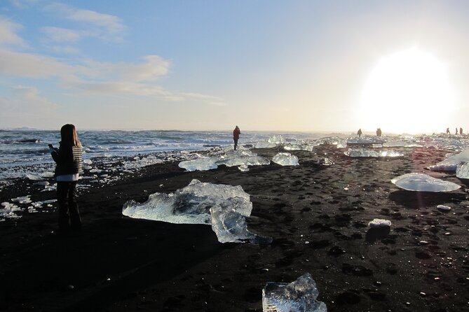 Private Diamond Beach Day Tour from Reykjavik - Jökulsárlón Glacier Lagoon area and the optional amphibian boat