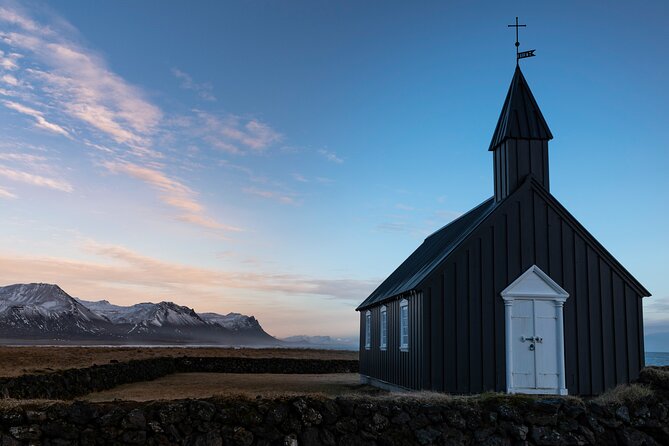 Private Exploration of The Snæfellsnes Peninsula - Arnarstapi shoreline cliffs and the story behind Bárður Snæfellsás