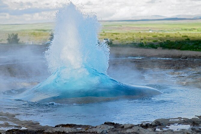 Private Golden circle and glacier super jeep tour from Reykjavik - Gullfoss Falls, dramatic power in a short stop