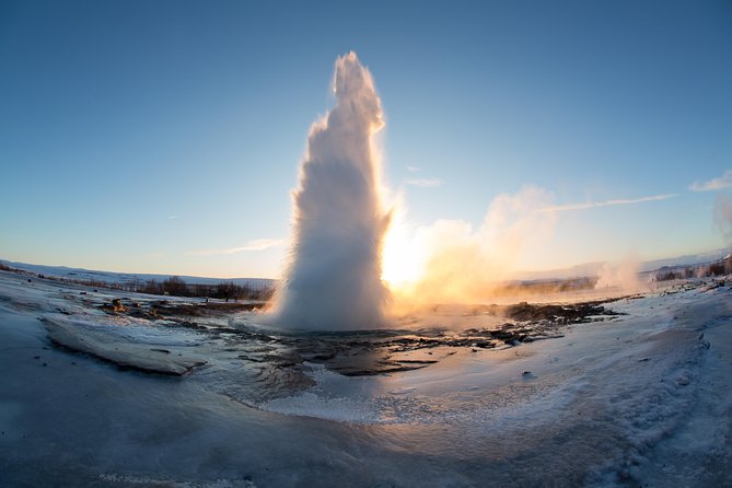 Private Golden Circle & Secret Lagoon tour from Reykjavik - Geysir in Haukadalur: watch the spring that gave the world its name