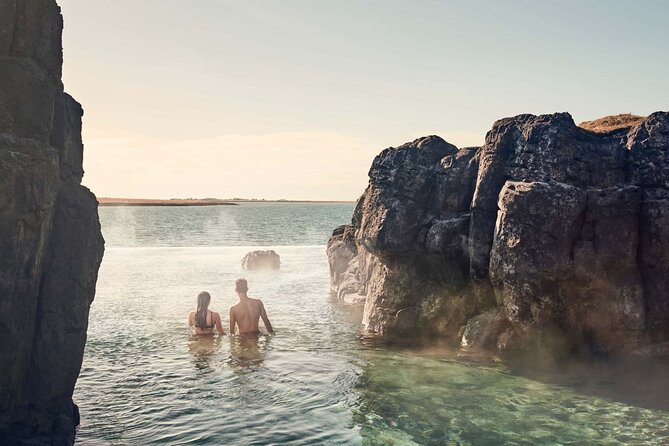 Private Golden Circle & Sky Lagoon Transfer and lunch (Up to 8 P) - Geysir geothermal area: Strokkur eruptions and included entry
