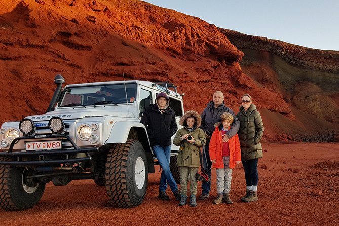 Private Golden Circle Tour by Superjeep from Reykjavik - Stop 4: Langjökull glacier area from the Super Jeep