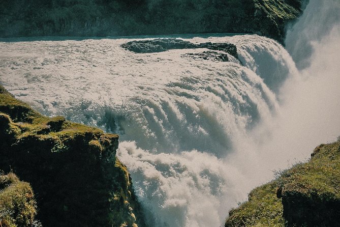 Private Golden Circle Tour Iceland | Day Tour - Gullfoss waterfall: two-stage drama and serious water power