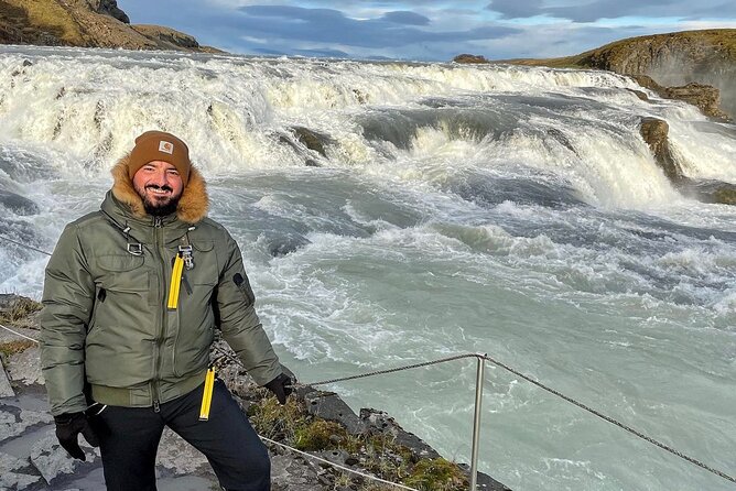 Private Golden Circle tour in a premium class car. - Faxafoss: a calmer waterfall stop with real photo potential