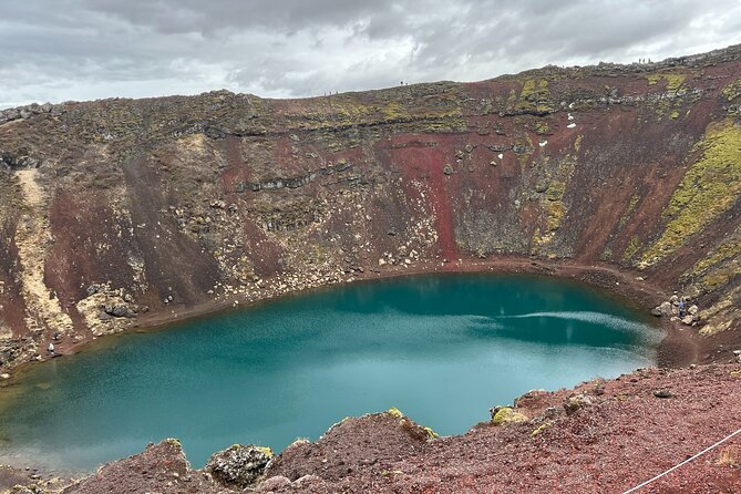 Private Guided Tour Golden Circle & Friðheimar Greenhouse Iceland - Stop 5: Kerið crater, the extra paid stop (and what it’s for)
