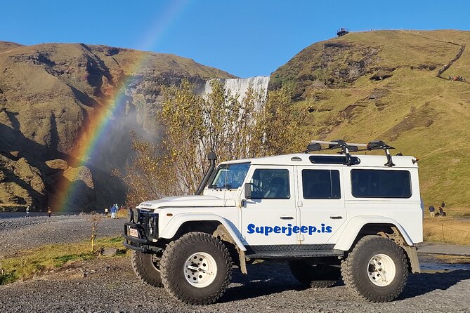 Private Superjeep South Coast and Katla Ice Cave - Skogafoss: the other big waterfall and an easy win