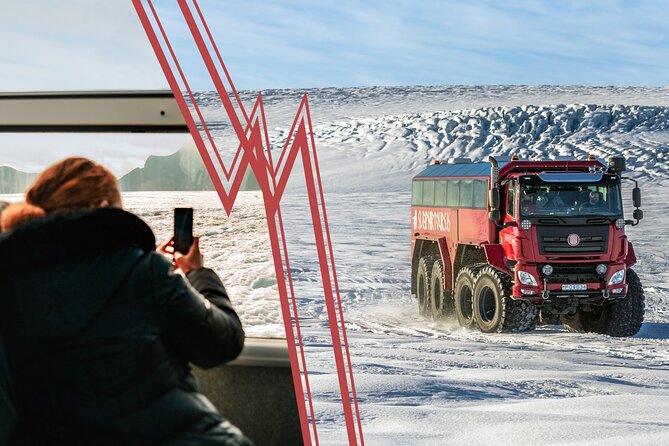 Red Glacier Monster Truck on Langjokull Glacier from Gulfoss - Included Food and Drinks: Why the Warm-Up Matters on Ice