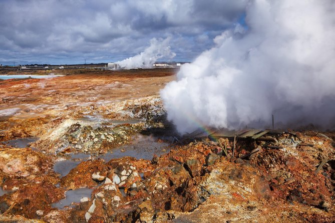 Reykjanes peninsula - Gunnuhver Hot Springs: steam, sulfur, and a ghost story name