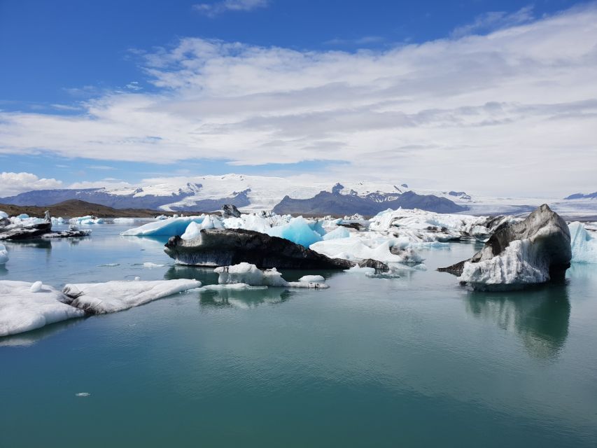 Reykjavík: 2-Day Tour with Icebergs, Glaciers & Waterfalls - Eyjafjallajökull Area Glacier Hike: The Optional 2-Hour Blue Ice Walk