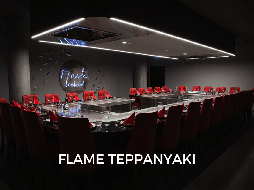 Reykjavík: 7-Course Teppanyaki Tasting Menu with Fire Show - The 7-course menu, built from Iceland’s best-known ingredients