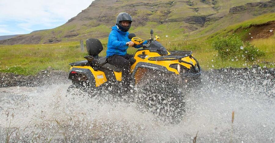 Reykjavik: ATV & Rafting Tour - From Hotel Pickup to ATV Safety Briefing in 30 Minutes