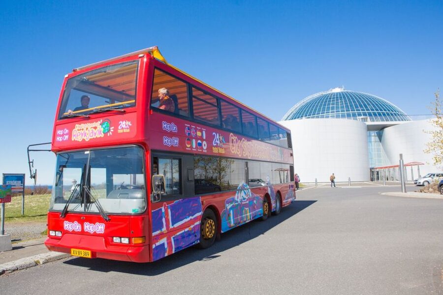 Reykjavik: City Sightseeing Hop-On Hop-Off Bus Tour - Laugavegur, Laugjargata, and Kringlan: warm breaks plus shopping that is actually convenient