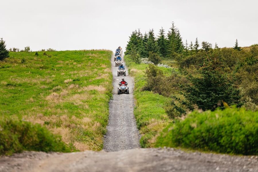 Reykjavik: Countryside Guided ATV Tour with Transfers - The ATV ride itself: gravel practice, off-road variety, and a climb to the top