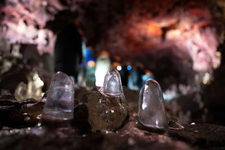 Reykjavik: Evening Lava Tunnel and Northern Lights Hunt - The cave walk is easy, but not on a polished floor