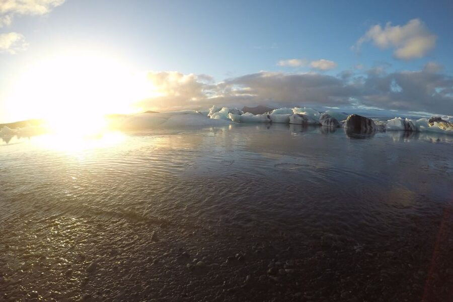 Reykjavik: Glacier Lagoon Boat Ride & Diamond Beach Day Tour - Eyjafjallajökull Views If Weather Allows: A Bonus With No Promises