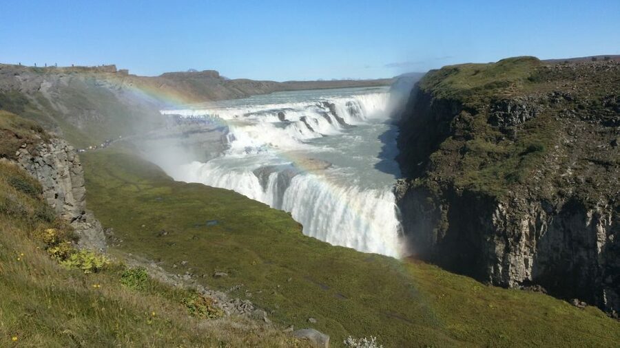 Reykjavik: Golden Circle & Langjökull Glacier on a Jeep - Gullfoss waterfall and a real break before the glacier run
