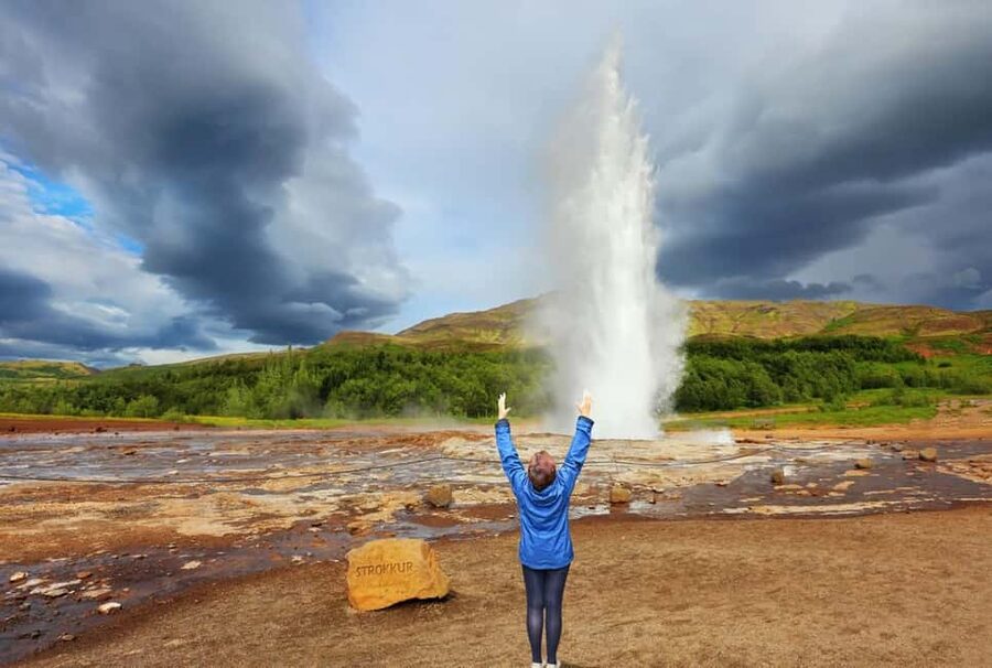 Reykjavik: Golden Circle Tour and Sky Lagoon Entry Ticket - Geysir and Strokkur: Timing the Eruptions Like a Pro