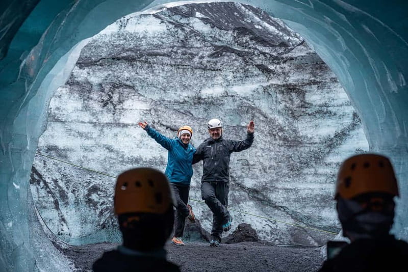 Reykjavik: Katla Ice Cave & South Coast Tour - Katla Ice Cave: crampons, changing ice, and black-ice drama