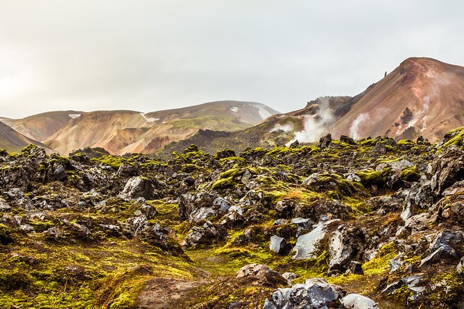 Reykjavík: Landmannalaugar & Icelandic Highlands Super Jeep Tour - Ljótipollur crater lake: the ugly puddle name that makes sense for photos