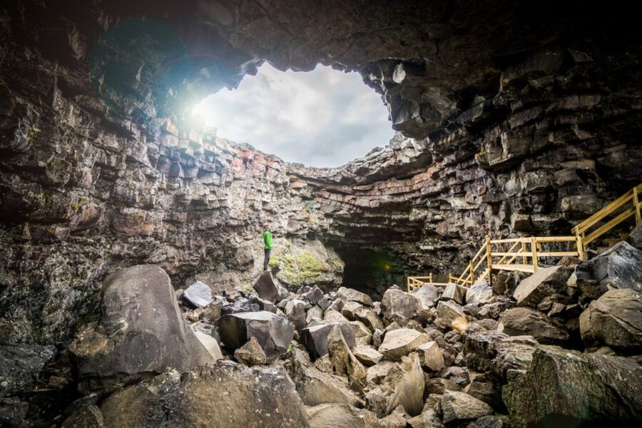 Reykjavik: Lava Cave, Hot Springs, Horses & Waterfalls Tour - Group size, timing, and what to pack for a full 10-hour day
