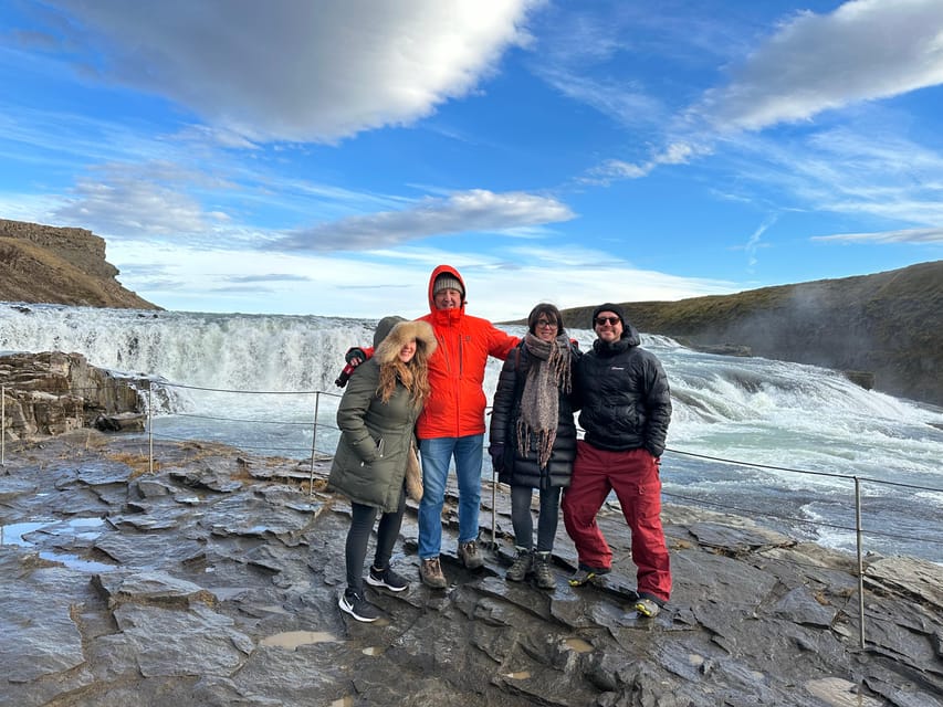 Reykjavik: Private Golden Circle Tour - Gullfoss Waterfall: seeing the power without losing the moment