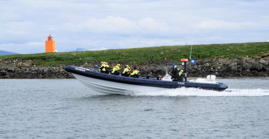 Reykjavik: Puffin Watching Tour by RIB Speedboat - The 15-Minute Power Ride Across Reykjavík Bay