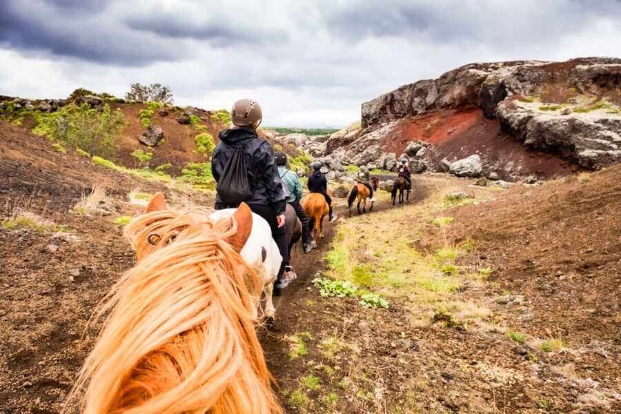 Reykjavik: Red Lava Horse Riding Tour - Redhills and Rauðarvatn: What the Volcanic Terrain Feels Like on Horseback