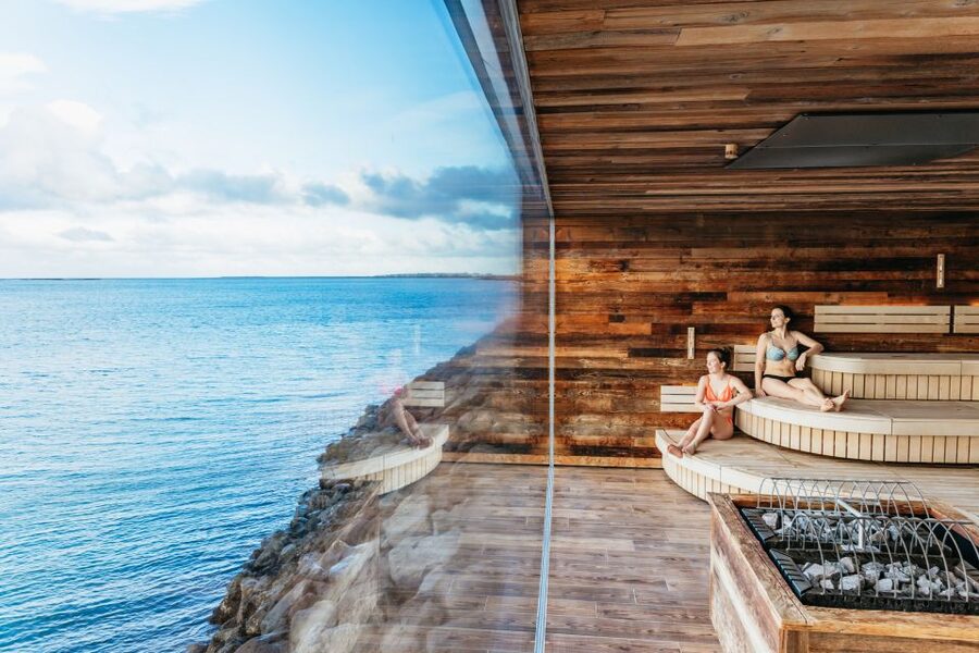 Reykjavik: Sky Lagoon Admission with Transfer - From BSI Bus Terminal to the Edge of Reykjavik