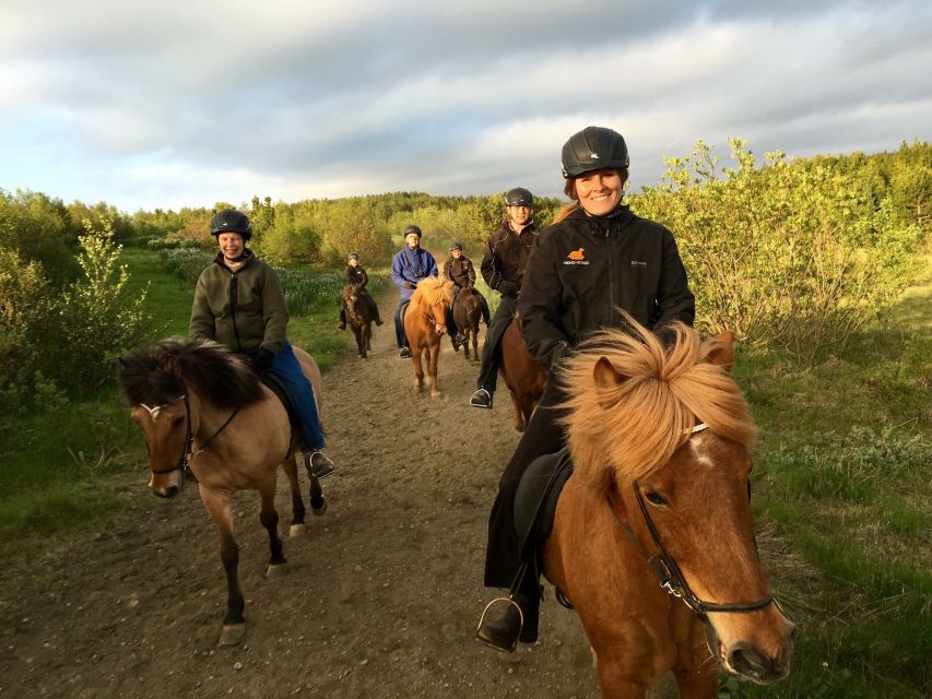 Reykjavik: Small-Group Horse Volcano Riding Tour with Pickup - Hills, city views, and the comfortable ride of Tölt