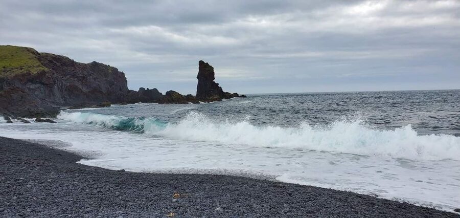 Reykjavik: Small-Group Snæfellsnes Day Trip - Lóndrangar basalt columns: tall, black, and visible from the road