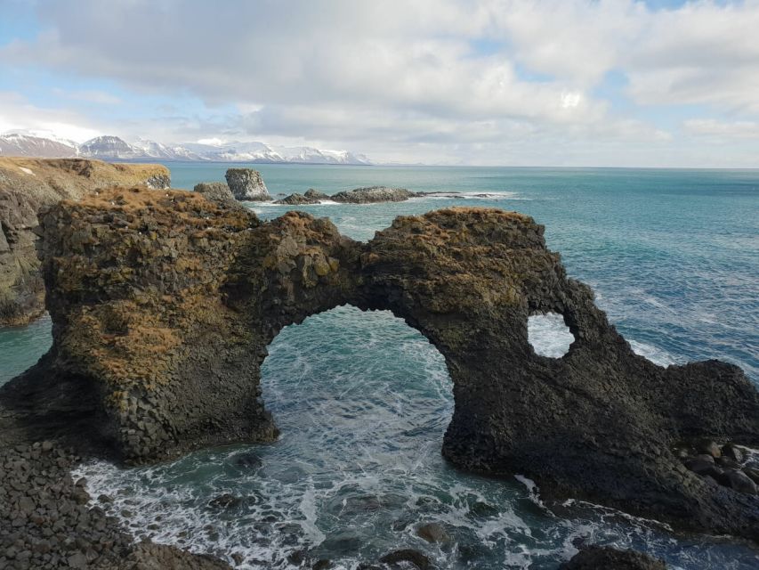 Reykjavik: Small-Group Snæfellsnes Day Trip - Ingjaldshólskirkja Red Church: a calm hilltop stop with Columbus lore