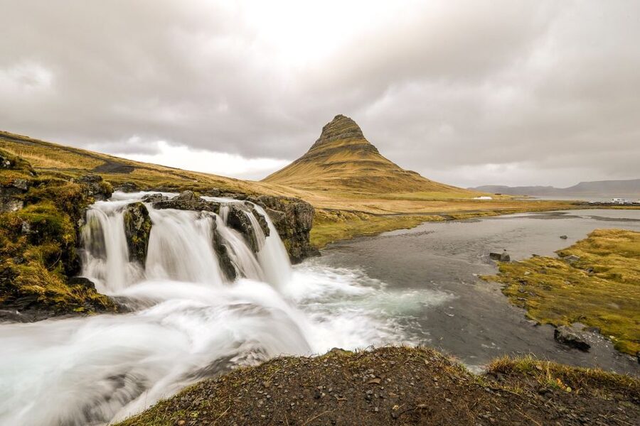 Reykjavik: Snaefellsnes & Mt. Kirkjufell Guided Minibus Tour - Londrangar sea cliffs: short stop, strong drama