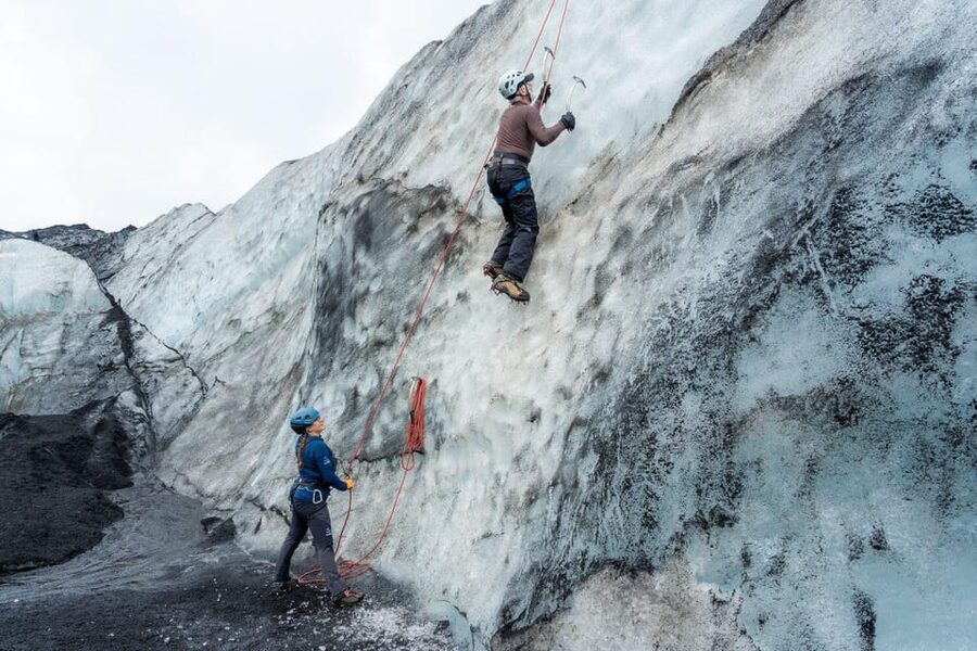 Reykjavík: Sólheimajökull Glacier Hike & Ice Climbing Intro - Half-Day Option: Meet at the Glacier Parking Lot