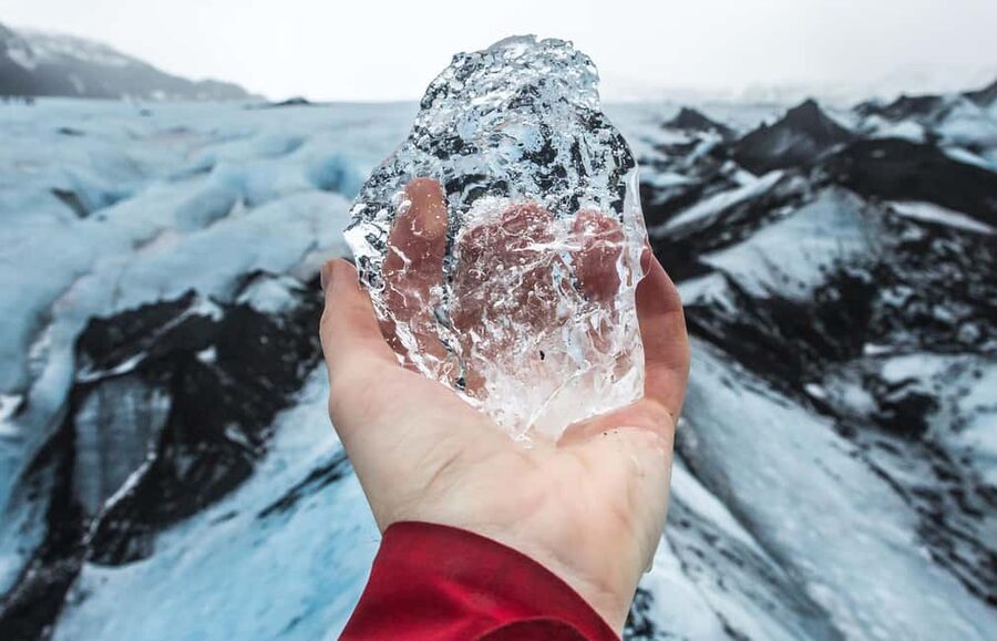 Reykjavik: South Coast, Glacier Hike & Northern Lights Combo - Reynisfjara black sand beach: basalt columns, caves, and sea stacks