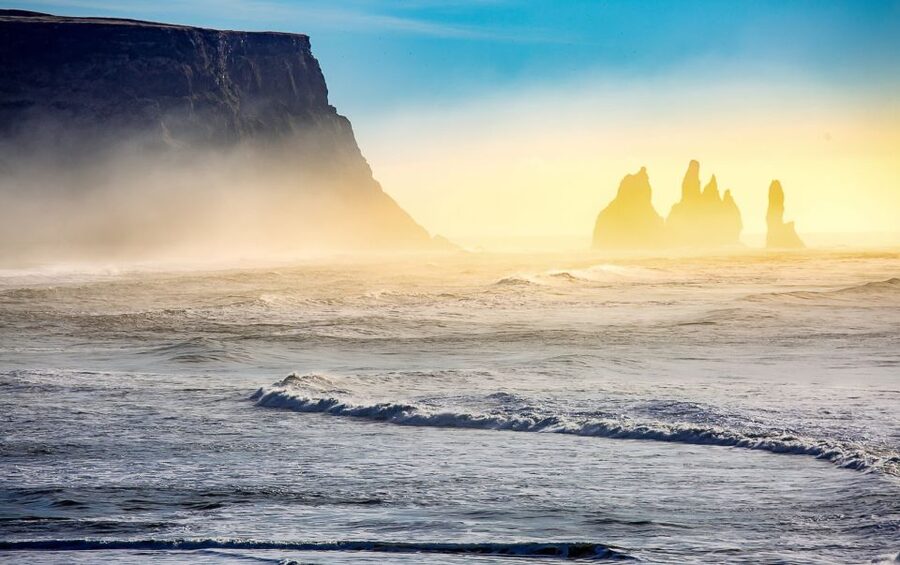 Reykjavík: South Coast Waterfalls, Black Sand & Glacier Tour - Sólheimajökull glacier snout: close to ice, not far-away postcards
