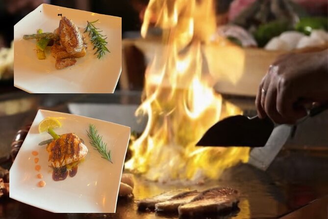 Reykjavik Teppanyaki 7 Course Menu and Fire Show with Cocktail - The 1 Hour 30 Minute Rhythm of the Night