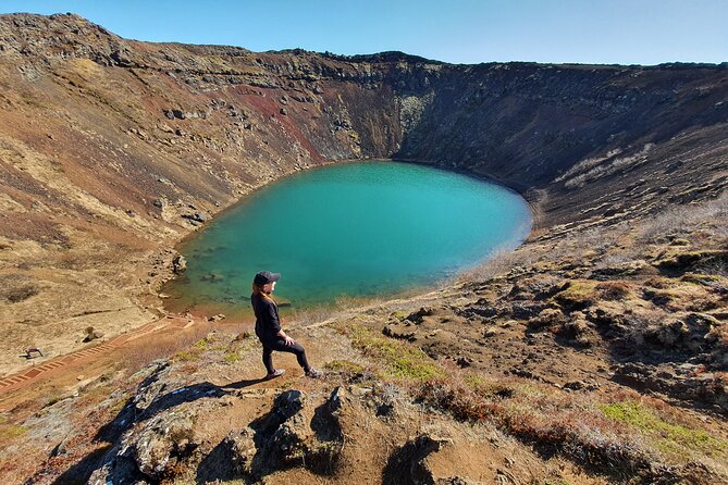 Small-Group Golden Circle, Hvammsvík Spa with Ticket & Crater - Price and logistics: what the $224 buys you