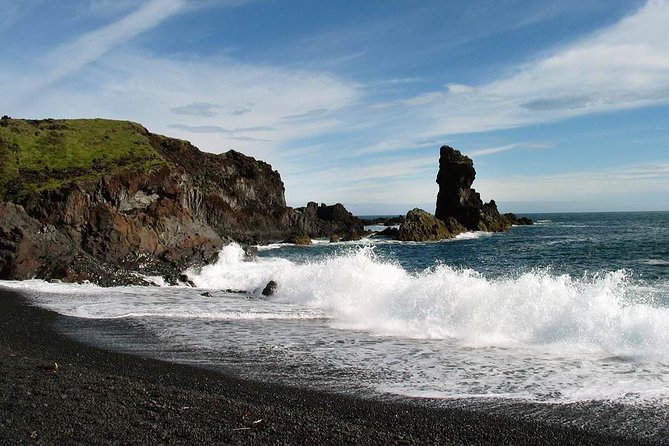 Snaefellsnes National Park and Natural Wonders from Reykjavik - Saxholl Crater steps for big views