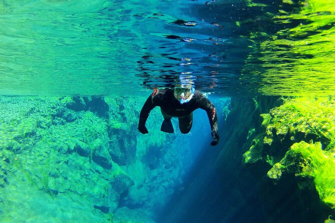 Snorkeling in Silfra & Fly Over Iceland Virtual Experience - Self-drive - Weather reality: all-season, but still not fully weather-proof