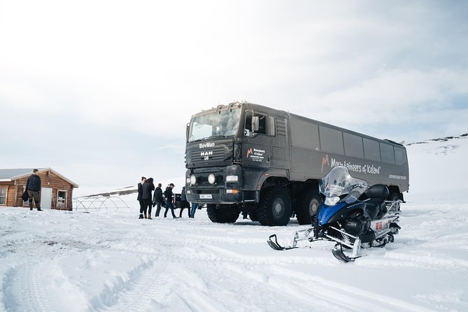 Snowmobiling Adventure on Langjokull Glacier from Gullfoss - From Gullfoss to Langjökull: the 4x4 ice-truck transfer