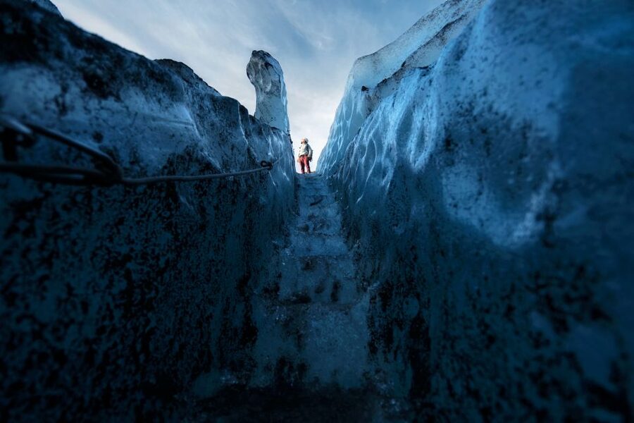South Coast Iceland: 2-Day Blue Ice Cave & Jokulsarlon Tour - Black sand beach and wildlife: the quieter side of the south coast