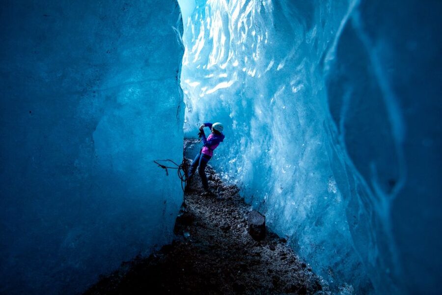 South Coast Iceland: 2-Day Blue Ice Cave & Jokulsarlon Tour - Seljalandsfoss and Skógafoss, the waterfalls that set the tone