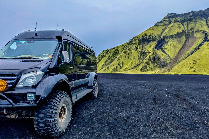 South Coast & Katla Ice Cave Adventure From Reykjavik in a 4x4 - Vikurfjara Black Sand Beach: Short Time, Big Personality
