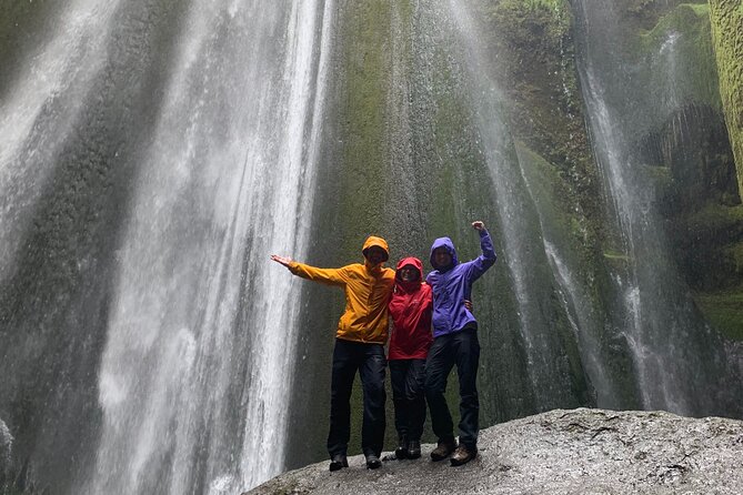 South Coast of Iceland and Glacier Walk PRIVATE TOUR - Stop 2: Skógafoss, the 60-Meter Drop and Rainbow Mist
